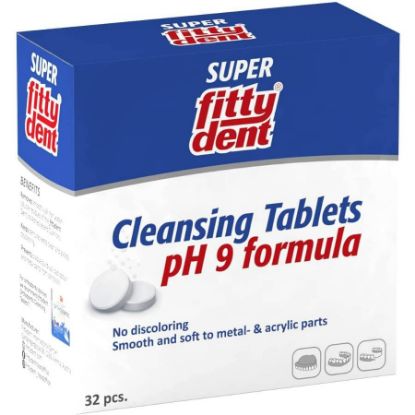 Picture of FITTY DENT SUPER CLEANSING TABLETS 32 TAB 9011
