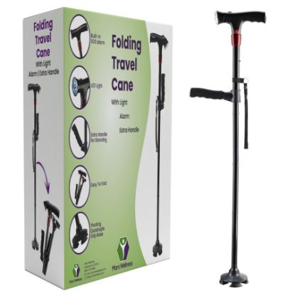 Picture of FLEXIBLE DISABILITY STICK WITH FLASHLIGHT