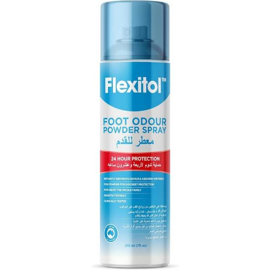 Picture of FLEXITOL FOOT ODOUR POWDER SPRAY 210ML-2653