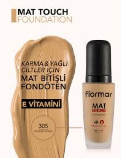 Picture of FLORMAR  MAT TOUCH FONDATION M305    8293