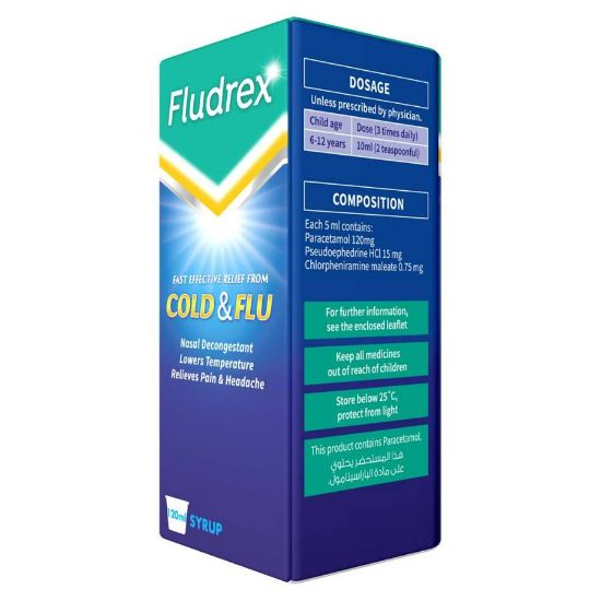 Picture of FLUDREX SYRUP 120 ML