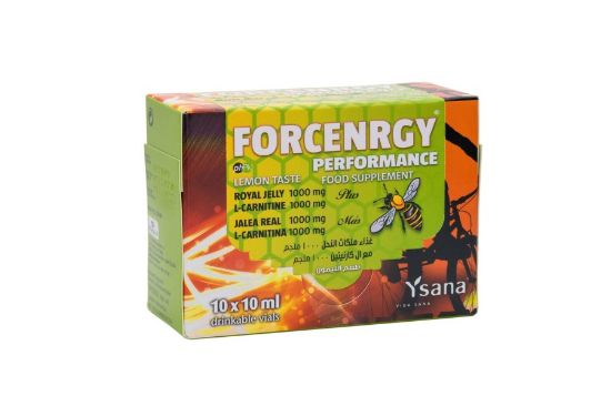 صورة فورسي نيرجي برفورمانس بغذاء ملكات النحل 1000 ملغم 10 قوارير