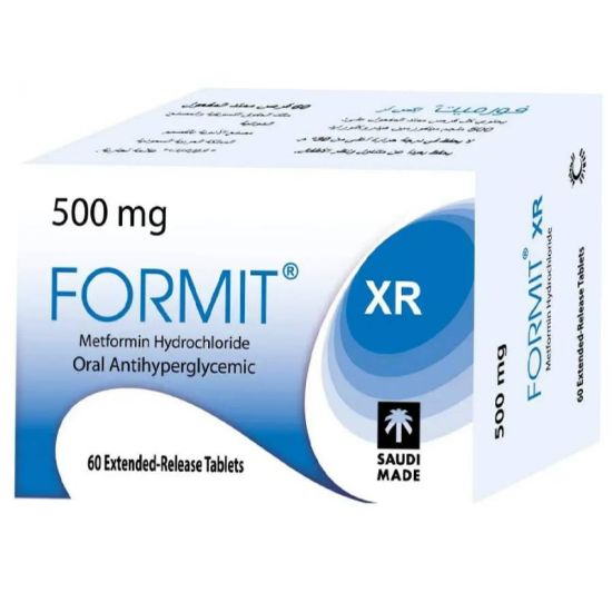 Picture of FORMIT XR 500MG 60 TAB