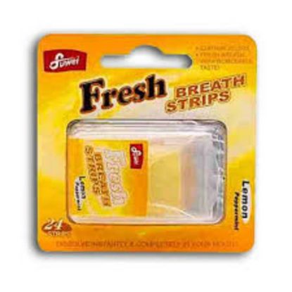 Picture of FRESH BREATH STRIPS LEMON FLAVOR 24 STRIP