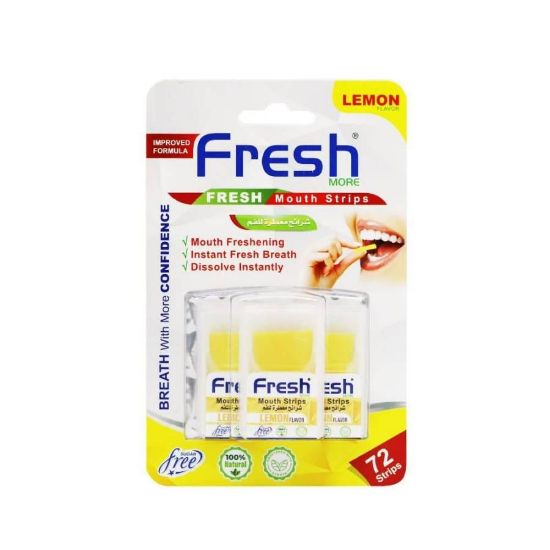 Picture of FRESH BREATH STRIPS MIX -MINT- LEMON -MINT FLAVOR
