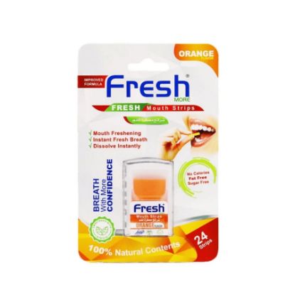 Picture of FRESH BREATH STRIPS ORANGE FLAVOR 24 STRIP