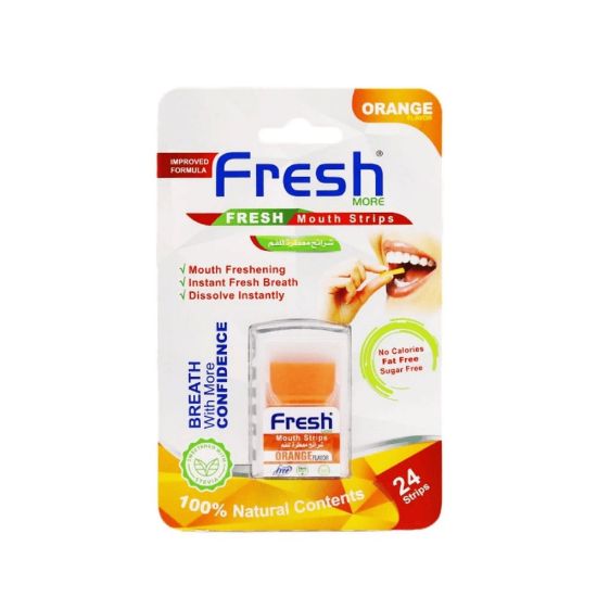 Picture of FRESH BREATH STRIPS ORANGE FLAVOR 24 STRIP