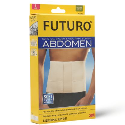 Picture of FUTURO ABDOMEN SURGICAL BINDER & ABDOMINAL SUPPORT L 46200-0