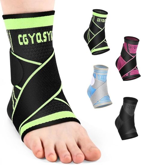 صورة كاحل رياضى بدعامة مقاس قابل للتعديل