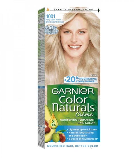 Picture of GARNIER COLOR NATURALS TUBE 1001 ASHY SILVER BLONDE 3782