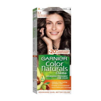 Picture of GARNIER COLOR NATURALS TUBE 5.1LIGHT ASHY BROWN