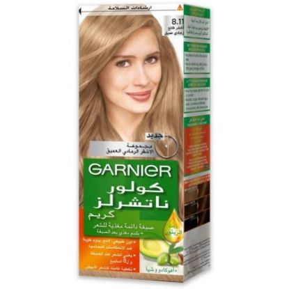 Picture of GARNIER COLOR NATURALS TUBE 8.11 DEEP ASHY LIGHT BLONDE