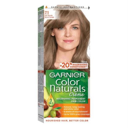 Picture of GARNIER COLOR NATURALS TUBE 7.1 ASH BLONDE 55046