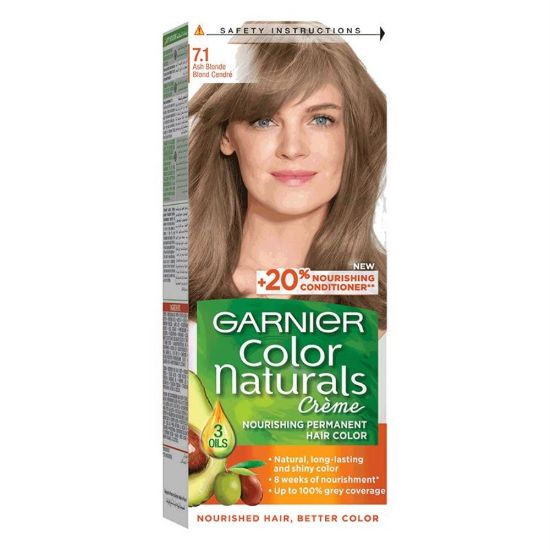 Picture of GARNIER COLOR NATURALS TUBE 7.1 ASH BLONDE 55046
