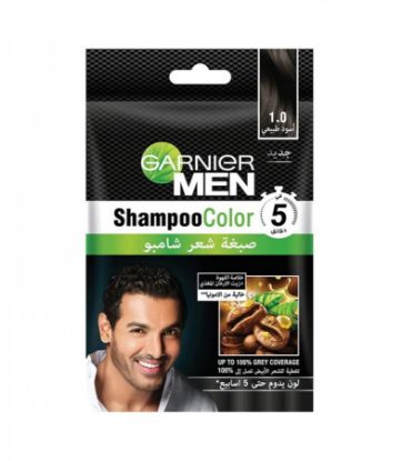 Picture of GARNIER MEN SHAMPOO COLOR 1.0 NATURAL BLACK 1664