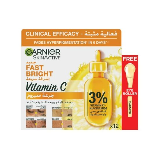 Picture of GARNIER SKIN ACTIVE FAST BRIGHT  FOR DARK CIRCLES AMPOULE SE