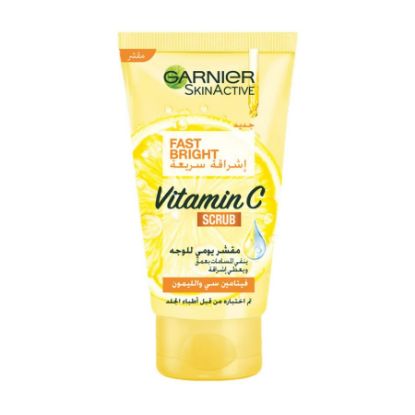 Picture of GARNIER SKINACTIVE  SCRUB WITH VITAMIN C & LEMON - 150 ML  6