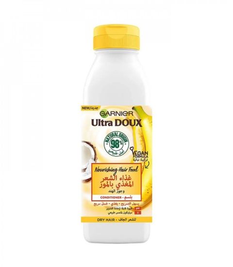 Picture of GARNIER ULTRA DOUX HAIR FOOD COND NOURIS BANANA 350 ML 6108