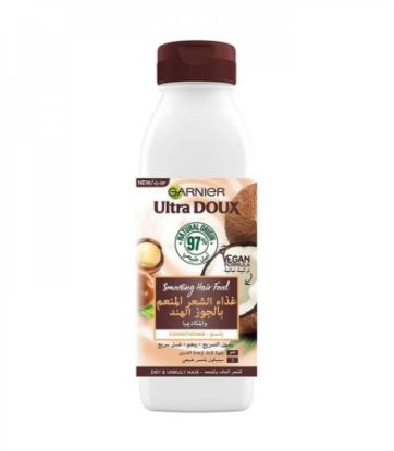 Picture of GARNIER ULTRA DOUX HAIR FOOD COND SMOOTHING COCONU 350 ML