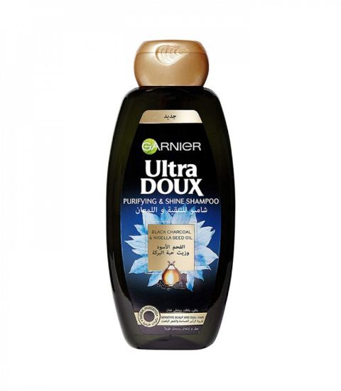 Picture of GARNIER ULTRA DOUX SHAM SENSIT SCALP CHARC&NIGE 400 ML 2349