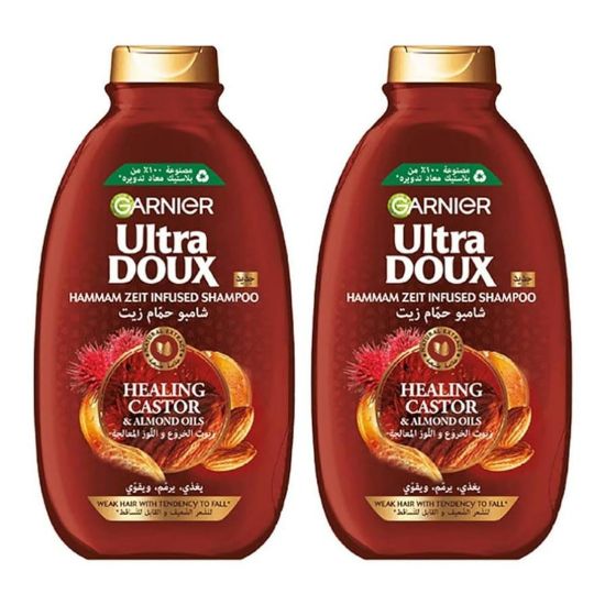 Picture of GARNIER ULTRA DOUX SHAMPOO HEALING CASTOR&ALMOND 400 ML