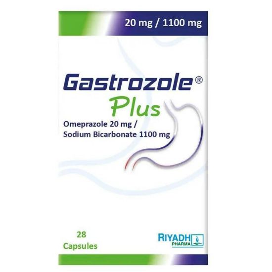 Picture of GASTROZOLE PLUS 20/1100 MG 28 CAP