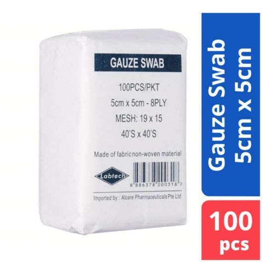 Picture of GAUZE SWABS 5 CM 8 PLY#