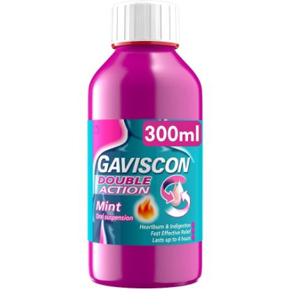 Picture of GAVISCON DOUBLE ACTION LIQUID 300 ML