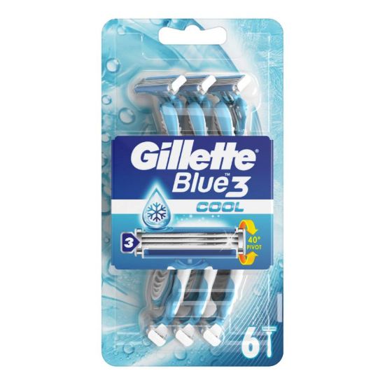 Picture of GILLETTE BLUE 3 COOL DISPOSABLE 6S 7281