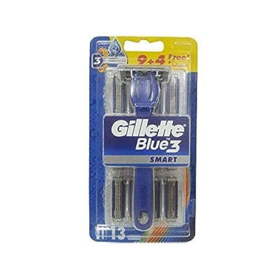 Picture of GILLETTE BLUE3 SMART RAZOR 1 HANDLE 13 CARTRIDGES 7914