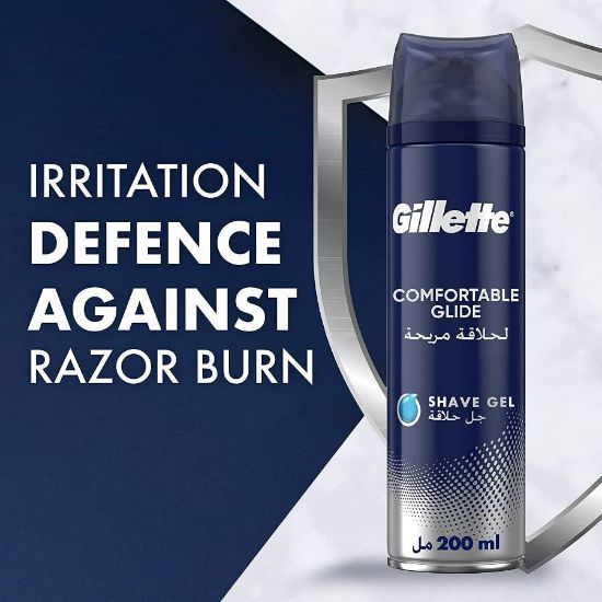 Picture of GILLETTE COMFORTABLE GLIDE SHAVING GEL 200 ML 2037