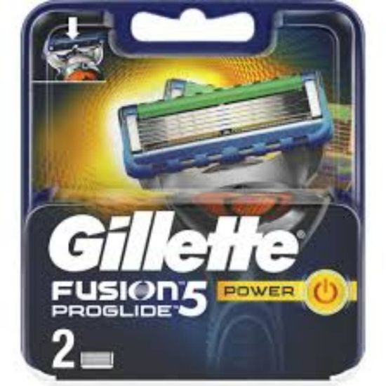 Picture of GILLETTE FUSION PROGLIDE POWER 2 BLADES 32077-5927