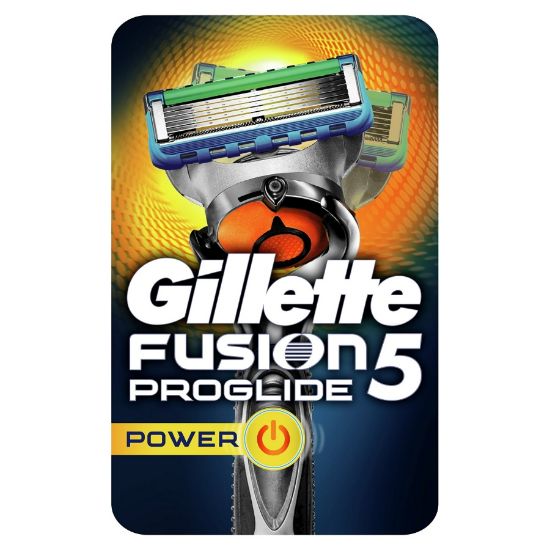 Picture of GILLETTE FUSION PROGLIDE POWER GOLD RAZOR 1 UP 32023-1744#