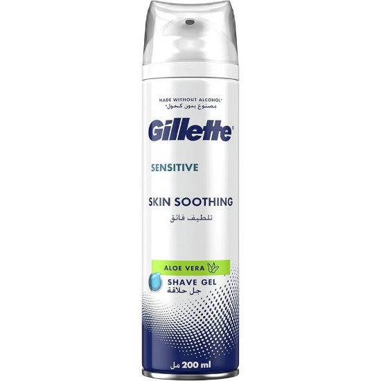Picture of GILLETTE SENSITIVE SKIN SOOTHING ALOE SH GEL 200 ML 1979