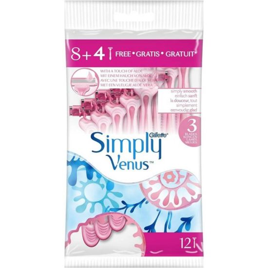 Picture of GILLETTE VENUS DISPOSABLE RAZOR 8+4 FREE-0732
