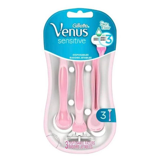 Picture of GILLETTE VENUS SENSITIVE DISP 3 RAZORS 32109-167