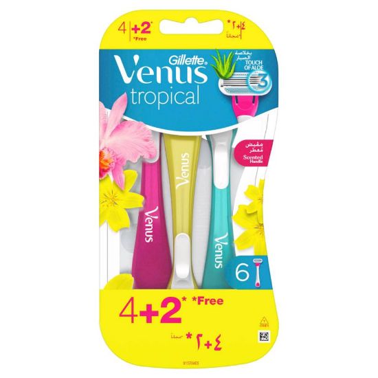 Picture of GILLETTE VENUS TROPICAL DISP 4+2 RAZORS 32933-228