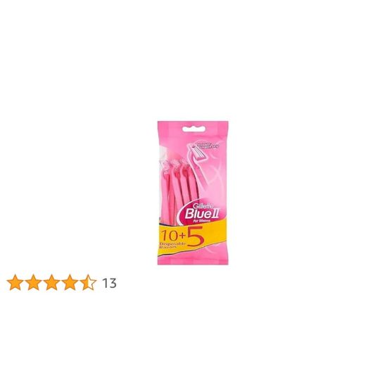 Picture of GILLETTE WOMEN BLUE 2 LUB 10 + 5 PCS #9347   ???