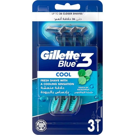 Picture of GILLETTE BLUE ICE 3 BAGS 3 PCS 3452 -32611 + 7229