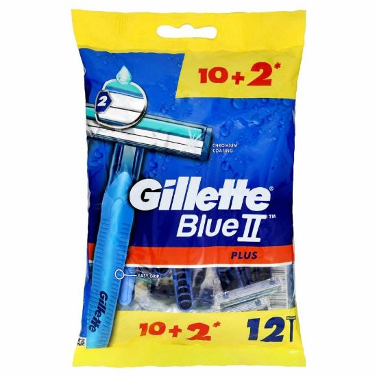 Picture of GILLETTE BLUE TT PLUS ULTRA GRIP 10+2 PCS 5076