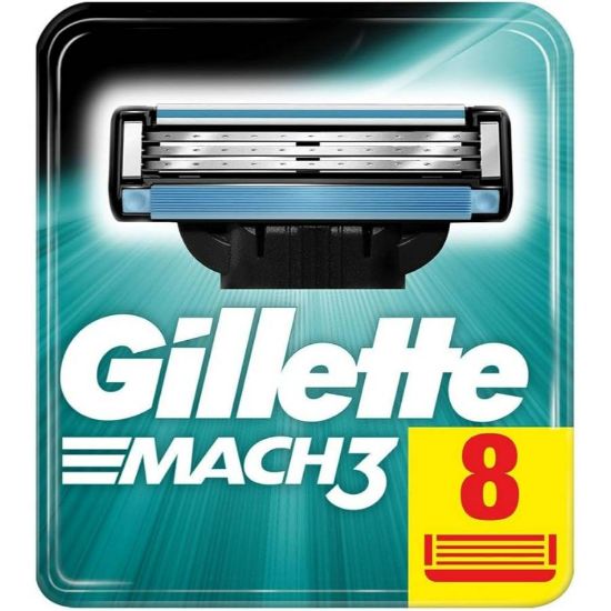 Picture of GILLETTE MACH 3 - 8 X 10 BLADES 32405-3548