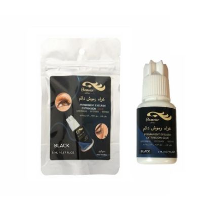 صورة جلامور غراء رموش دائم اسود 5 مل