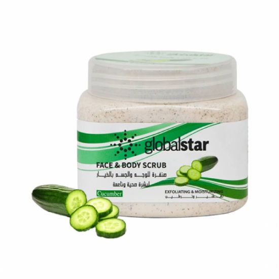 Picture of GLOBALSTAR CUCUMBER FACE AND BODY SCRUB - 500ML