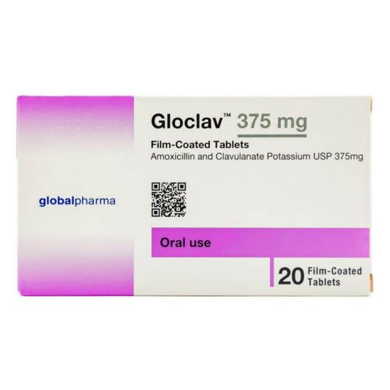 Picture of GLOCLAVE 375MG 20TAB