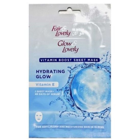 Picture of GLOW & LOVELY VITAMIN E SHEET MASK  20GM  9620