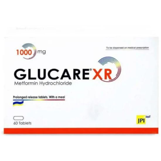 Picture of GLUCARE XR 1000 MG 60 TAB