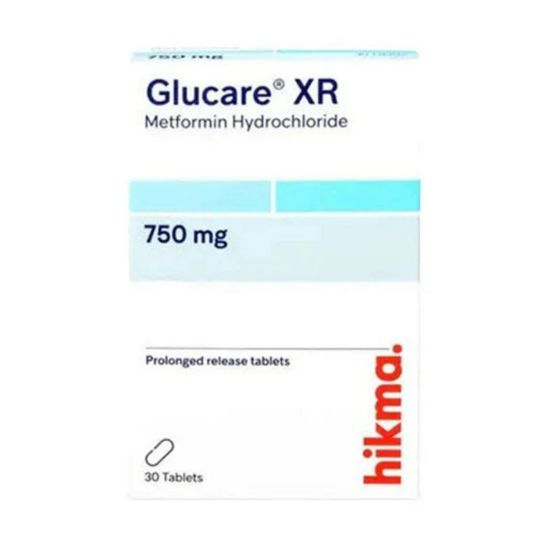 Picture of GLUCARE XR 750 MG 30 TAB
