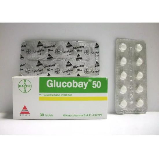 Picture of GLUCOBAY 50MG 30TAB