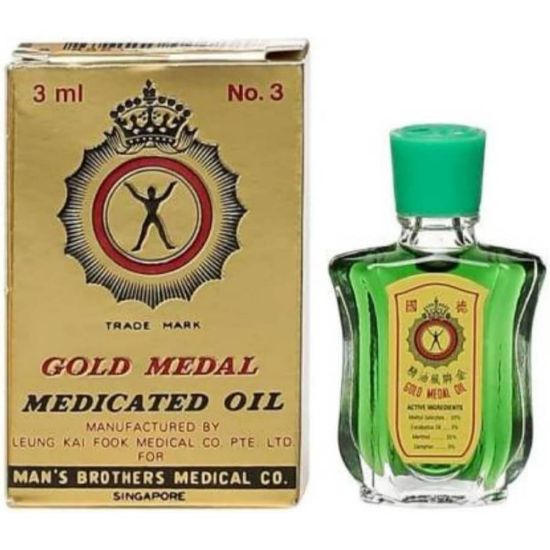 Picture of GOLD MEDAL 3 ML MEDICATED OIL
