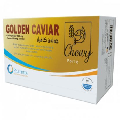 Picture of GOLDEN CAVIAR 30 CHEWABLE TAB.